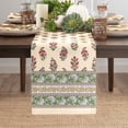 thumbnail image 1 of Elrene Home Fashions Nomad Harvest Block Print Table Runner, Multicolor, 13" x 70", 1 of 3