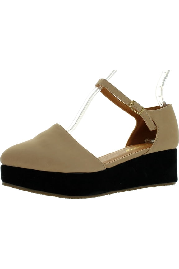 Womens Sunset Platform Pump Shoes