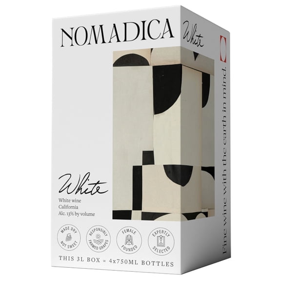 Nomadica Riesling White Wine, 3 L Box, 13% ABV