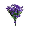 thumbnail image 1 of Nomeni 12.6” Artificial Plastic Purple Daffodils Outdoor Bouquet, 1 of 7