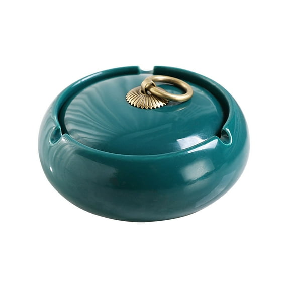 Nomeni Ashtray Clearance, 2023 Design Ashtray Creatives Luxury Custom Ash Tray for Home Accessories Ceramic Ashtray with Lid Home Essentials