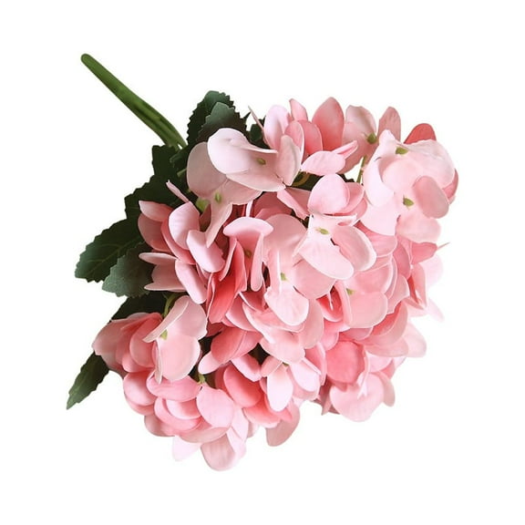 Nomeni Butterfly Hydrangea 10.43” Artificial Cloth Pink Bouquet Wedding Bouquet