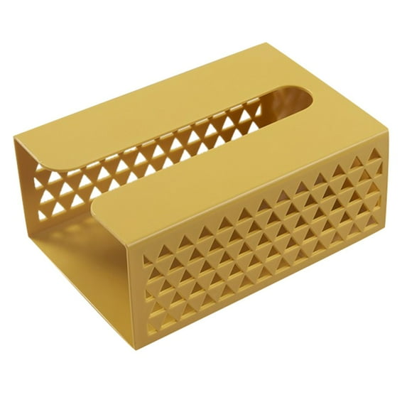 Nomeni Clearance Storage Rack Kitchen Bathroom Punch-Free Toilet Tissue Tray Paper Rack Roll Paper Box Tool, Kitchen Essentials Clearance Sale Yellow