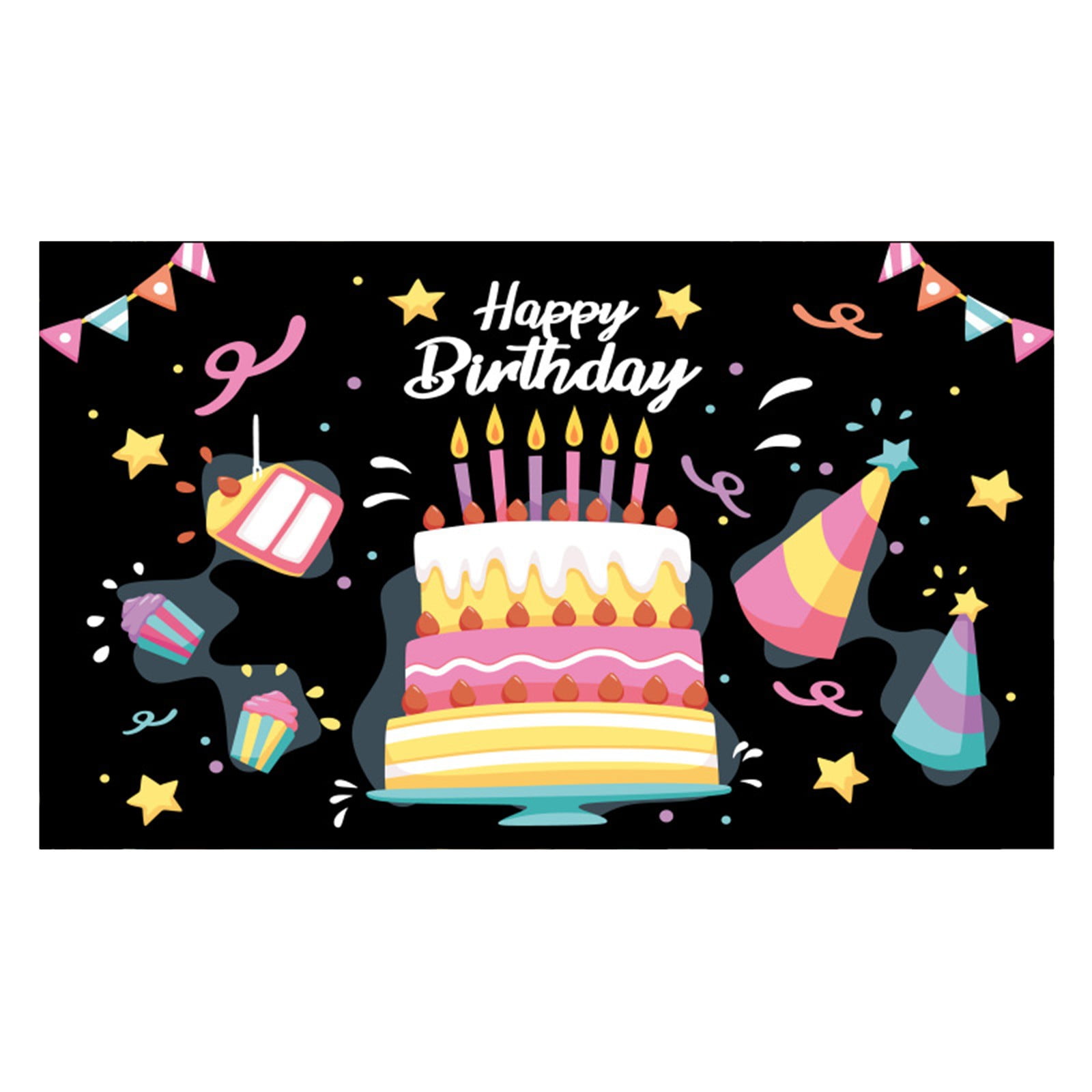 Nomeni Happy Birthday Banner Clearance, Birthday Holiday Background