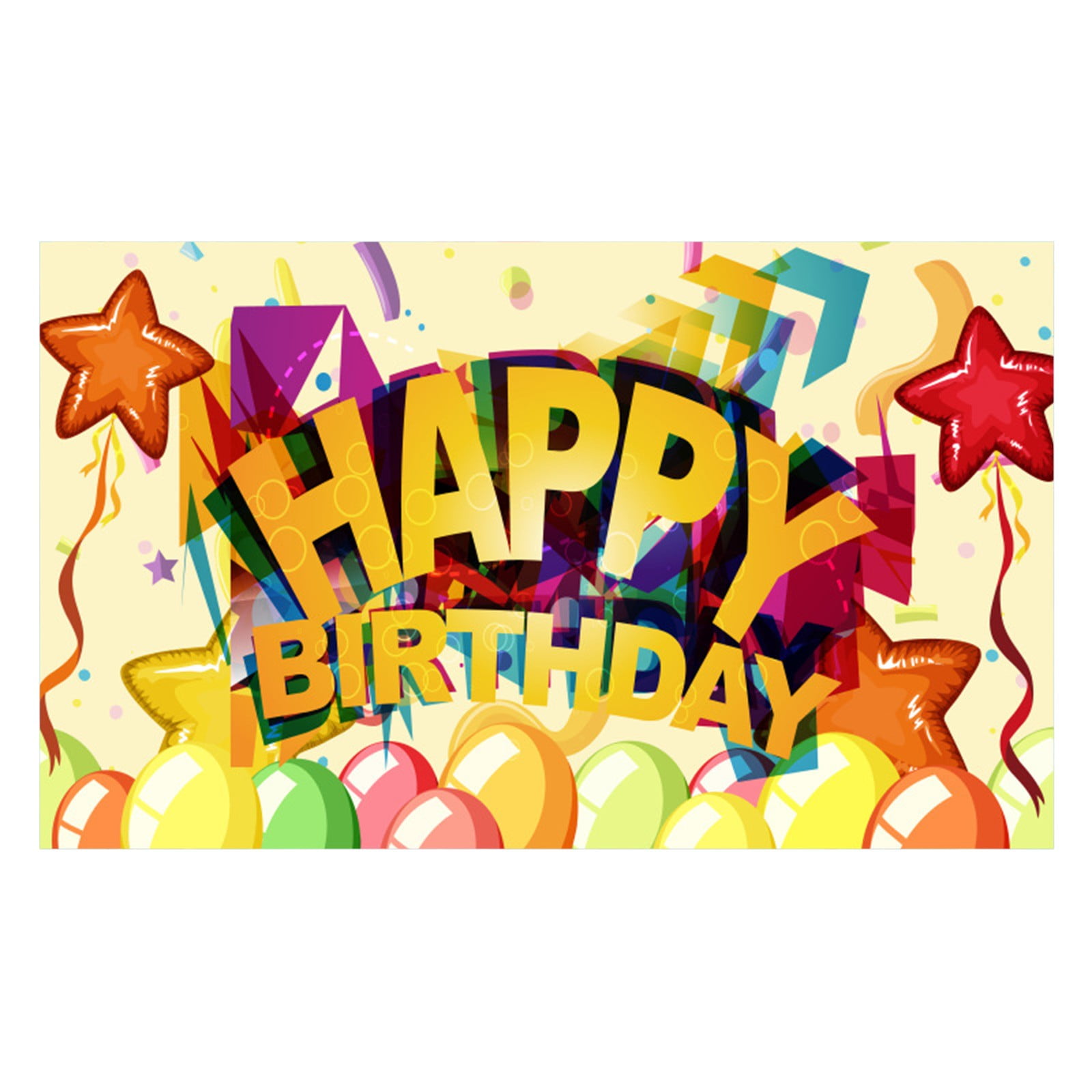Nomeni Happy Birthday Banner Clearance, Birthday Holiday Background