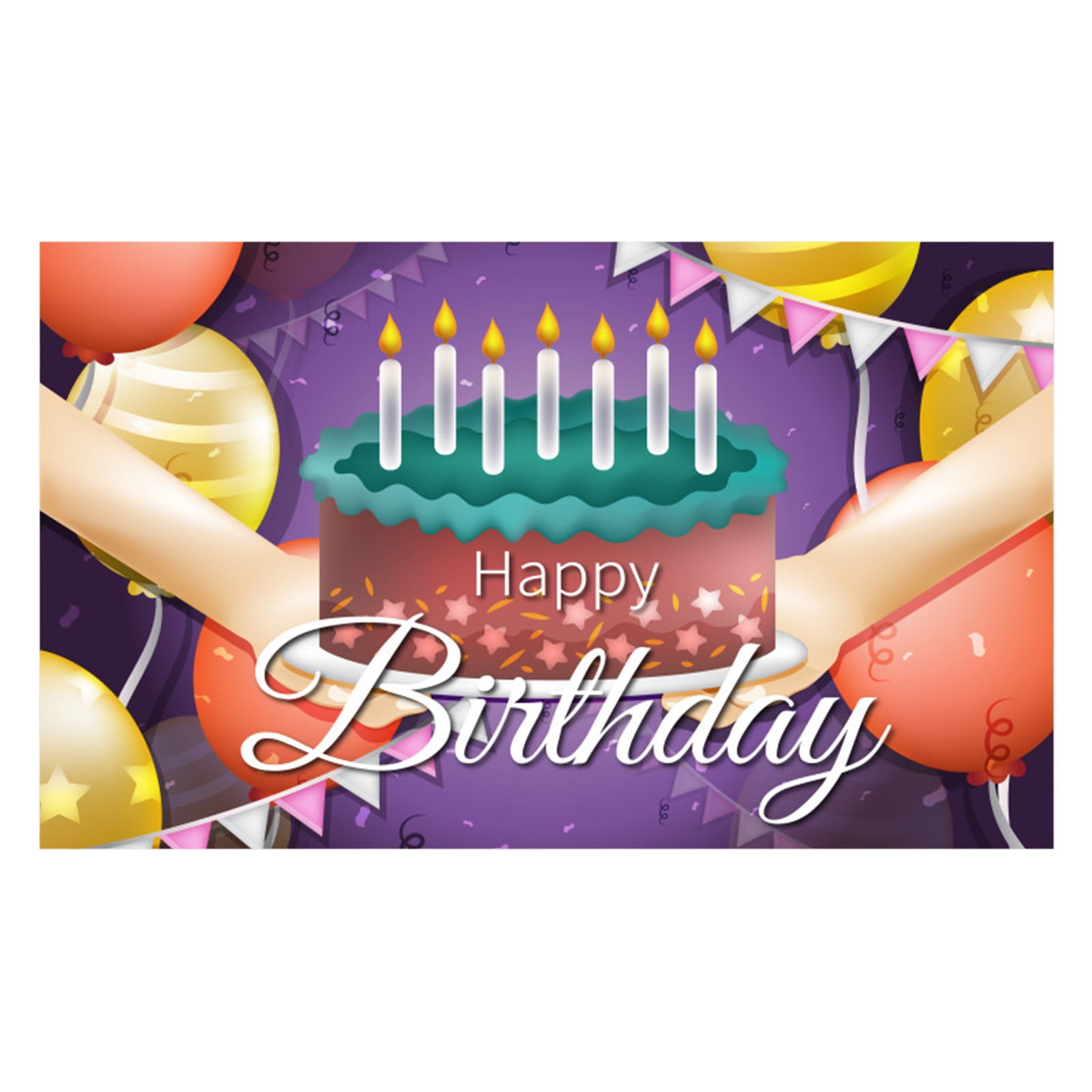 Nomeni Happy Birthday Banner Clearance, Birthday Holiday Background