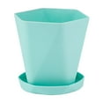 thumbnail image 1 of Nomeni Large Green Flower Pot Plastic with Drainage Hole, 1 of 1