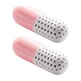 thumbnail image 1 of Nomeni Litter Box Clearance, Capsule Desiccant Shoes to Odor Deodorant Mildew Moisture Dehumidifier 2 Pack Home Essentials Pink, 1 of 2