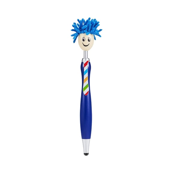 Nomeni Ornament Clearance, 5 Fun Pens Fluffy Doll Pen Screen Touchs Replaceable Ball Pen 1Ml Room Decor