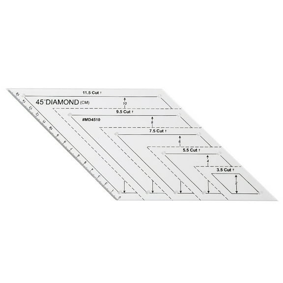 Nomeni Quilting Rulers Clearance, Patchwork Cutting Template Acrylic Ruler Cutting Ruler Diy Sewing Tools Sewing Supplies