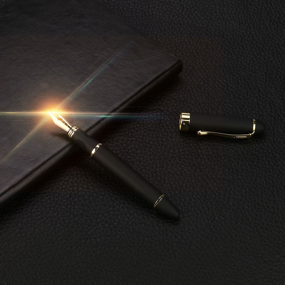 Nomeni Fountain Pen Clearance, Matte Frosted Deluxe Black Jinhao X450