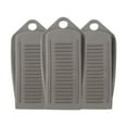 thumbnail image 1 of Nomeni Door Stoppers Clearance, Door Stop Rubber Flexible Door Stop Wedge 3-Piece Child Safety Lock Anti-Scratch Household Essentials Grey, 1 of 6