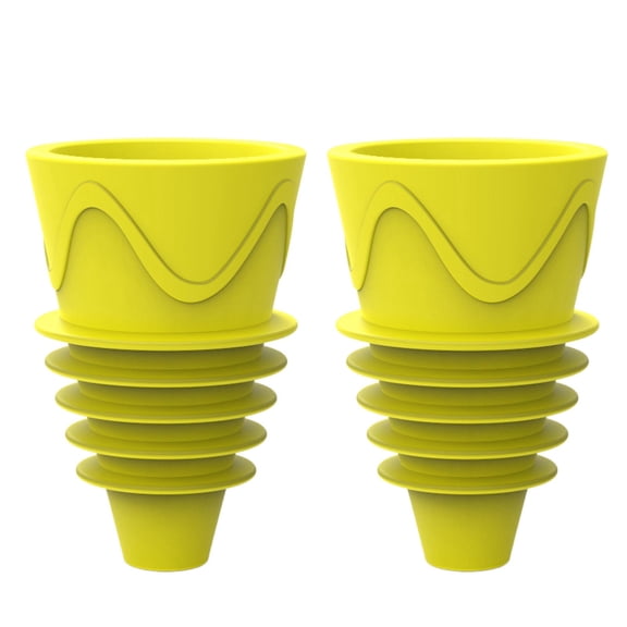 Nomeni Trap Trap Clearance, Fruit Fly Trap Catch Bottle Stopper Fly Fruit Fly Tarp Garden Decor Yellow