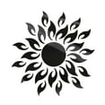 thumbnail image 1 of Nomeni Wall Stickers Decor Clearance, Sun Mirror Wall Sticker Living Room Bedroom Background Home Decor Acrylic Mirror Wall Sticker Room Decor Black, 1 of 4