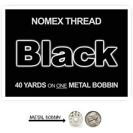 Nomex Thread - 40 Yards (Black)