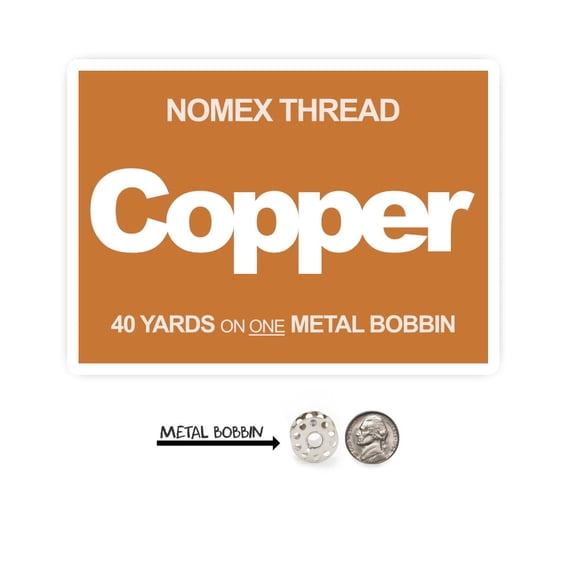 Nomex Thread - 40 Yards (PN311, Copper)