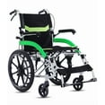 thumbnail image 1 of NOMIGO Lightweight Portable Wheelchair Weight Only 10 kg Load capacity 220 lb Equipped with handbrake, 1 of 9