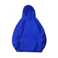 thumbnail image 1 of NominalSnug Fleece Lined Hoodies for Men Plain Long Sleeve Casual Fall Sweatshirts with Pocket, 1 of 6