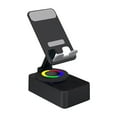 thumbnail image 1 of Nominateh 2025 Upgraded 3-In-1 Cell Phone Stand With Induction Speaker/Power, 360°Adjustable Phone Holder & Wireless Bluetooth Speaker For Music, , Video Calls, Charging &, 1 of 6