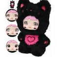 thumbnail image 1 of Nommi Blind Box Opened Plush Doll Nommi Loveliness Never Ends Series Confirmed Kawaii Plushie Charm Doll Cute Xmas Collectible Birthday Gift Christmas Gifts (Black Cat), 1 of 5