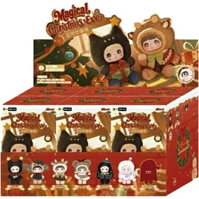 Nommi Blind Box Plush Collection Figures, Nommi Magical Christmas Eve Series Blind Box, Cute Blind Box Nommi Plush Gift for Fans & Collectors, Whole Set (Without Duplicates)