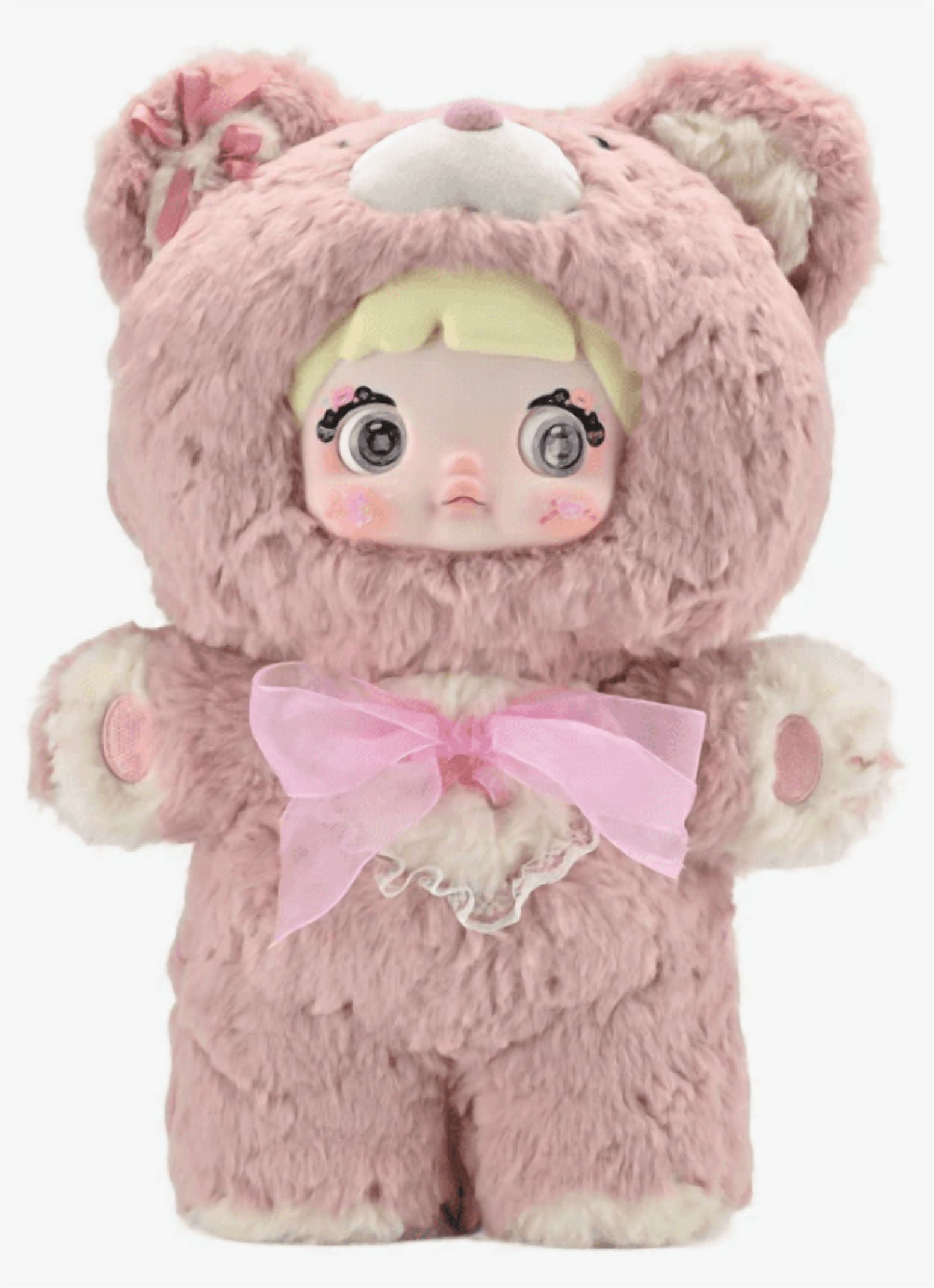 Nommi Good Night Bear 400% Series Blind Box, 13.8'' Plush Nommi Blind Box Figures, Random Design Mystery Box Action Figures, Cute Plush Doll Collectibles Toys Xmas Birthday Gifts for Girls