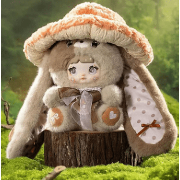 Nommi Mushroom Hat Series Plush Blind Box, 400% Big Nommi