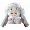 thumbnail image 1 of Nommi Mushroom Hat Series Plush Blind Box, 400% Big Nommi Bunny Mushroom Cap Series Kawaii Nommi Rabbit Plushie Toys Figure Doll, Cute Xmas Collectible Toy Birthday Gift for Girls(1PC Nebula), 1 of 12