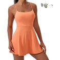 thumbnail image 1 of Nomuamu Dress, Nomuamu Backless Active Dress, with Built-in Bra, for Women, 1 of 7
