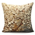 thumbnail image 1 of Non-3D Printed Flower Tree Cotton Linen Decorative Throw Pillow Case Cushion Cover Clearance18''x18''Pillowcase Pillow Protector Slip Cases Sham for Car Couch Sofa Car Home, 1 of 6