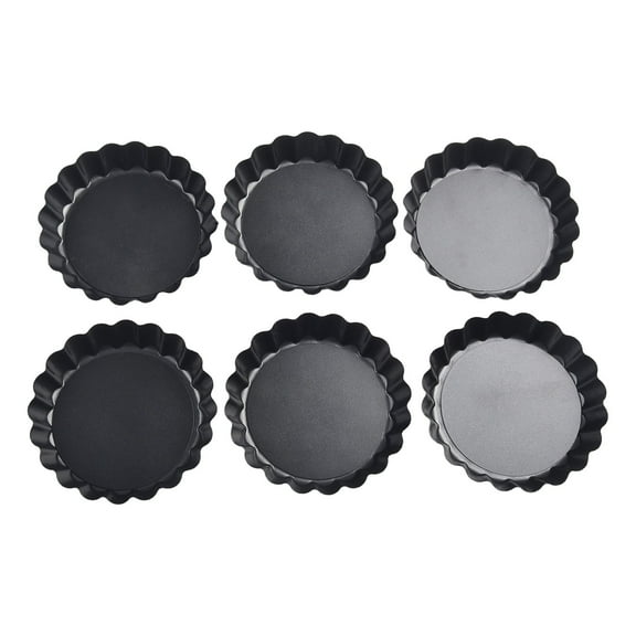 Non 4 Inch Quiche Pans Removable Bottom Mini Tart Pans Set Tart Tins Cases YIWEI
