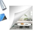 thumbnail image 1 of Non Adhesive Mirror A Mirror That Won'T Break Shatterproof Foldpileup Self Adhesive Sheet 1Pcs Square Mirror Cuttable Adhesive Mirror for Wall 15.7x15.7 Inch, 1 of 9