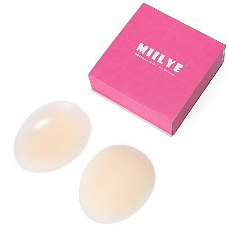 Non Adhesive Nipple Covers for Women Reusable Self-adhesive Silicone  Pasties by MIILYE