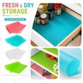 thumbnail image 1 of Non-Adhesive Shelf Protection, Kitchen Shelf Liner, Cupboard Liner, Drawer Liners for Dresser, 4 Pieces 18X12 Inch White Cuttable Waterproof Shelf Liner for Kitchen, Bathroom,, 1 of 7