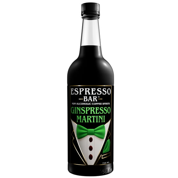 Non-Alcoholic Gin, Espresso Martini