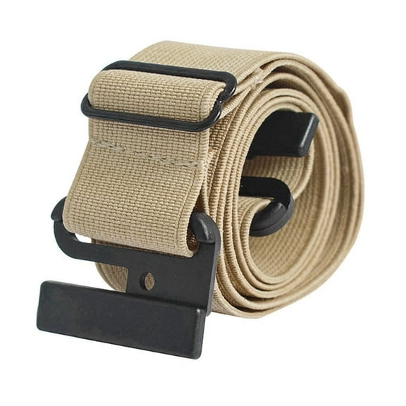 Non Backing Flat Buckle Stretch No Belt Adjustable Show Belt Leather Belt Women Wide