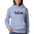 thumbnail image 1 of Non Binary Banner Hoodie Women -Smartprints Designs, Female 5X-Large, 1 of 4