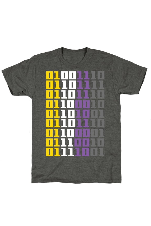 Non-Binary Code Unisex Triblend Tee Tee Shirt Sweatshirt Hoodie