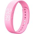 thumbnail image 1 of Non-Bluetooth Fitness Tracker Watch Pedometer Digital Step Counter Calorie Counter Distance Activity Tracker Alarm LED Fitness Watch IP65 Water Resistance, 1 of 7