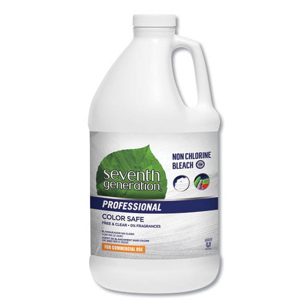 Non Chlorine Bleach, Free And Clear, 1 Gal Bottle