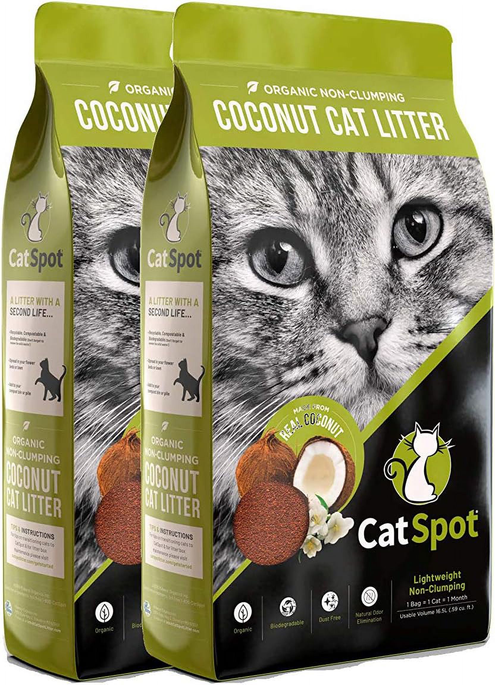 Curated visual reference: Non Clumping Litter Coconut Cat Litter All Natural 100 Organic Photo Inspiration