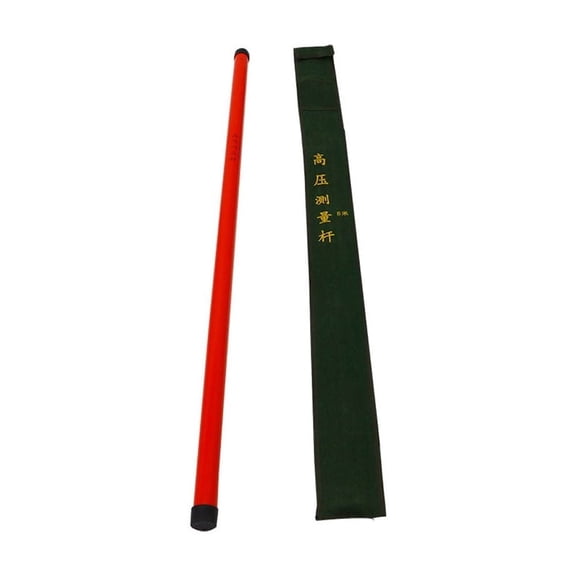 Non-Conductive Measuring Rod 26ft Insulated Telescopic Measuring Pole Measuring Ruler