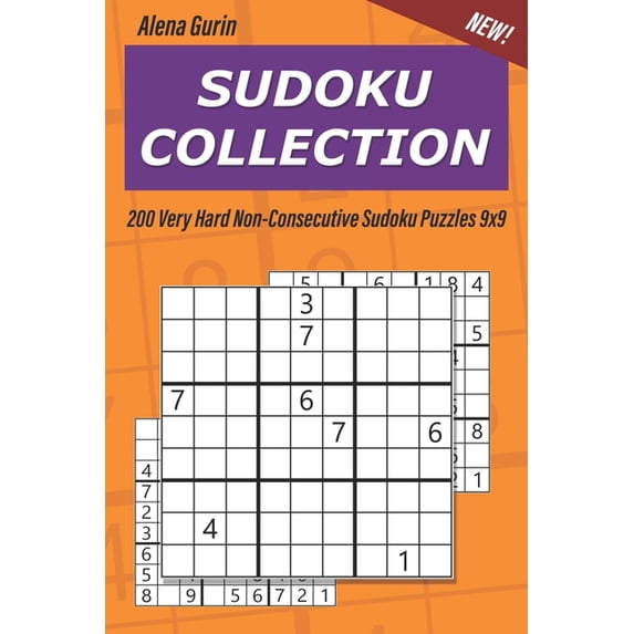 Non-Consecutive Sudoku Sudoku Collection: 200 Very Hard Non-Consecutive Sudoku Puzzles 9x9, Book 69, (Paperback)