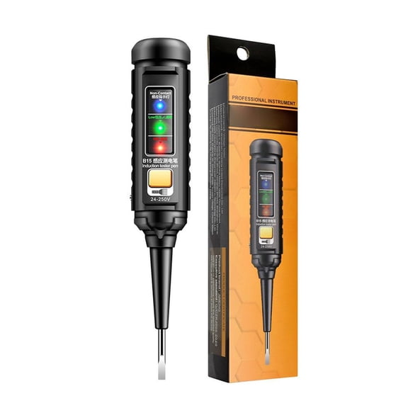 Non-Contact AC Voltage Tester Pen, Induction Electrical Detector, Safe Live Wire Test Tool