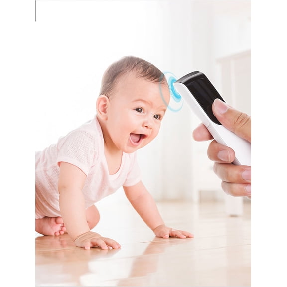 Non Contact Infrared Forehead Thermometer,Digital Thermometer,Fever Check Thermometer 3 in 1 Contactless for Kids&Adult (Batteries Not Included)