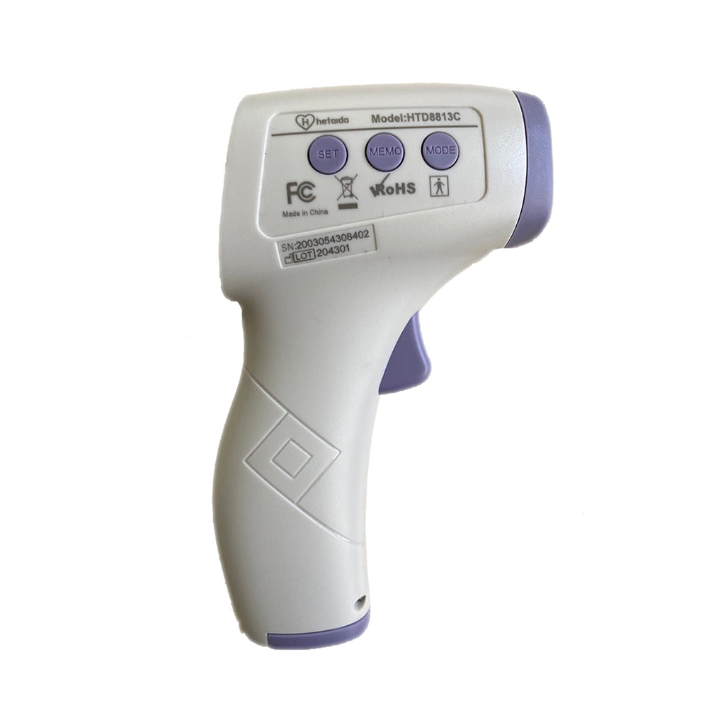 Non-contact infrared thermometer safely measure the surface