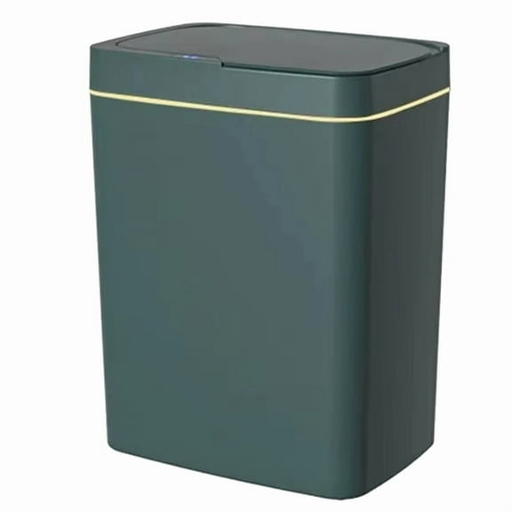 Non-Contact Narrow Smart Trash Can Smart Home 15L Automatic Bagging Electronic Trash Can Smart Bathroom Trash Can