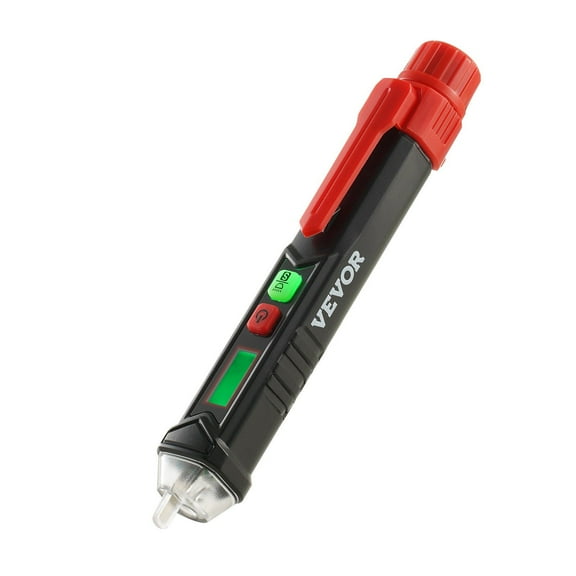Non-Contact Voltage Tester Pen with Adjustable Sensitivity, Dual Sound and Light Alarms, CAT III 1000V Rated Electrical Circuit Tester, Pocket Clip, Auto Shutoff for Safe Electrical Detection