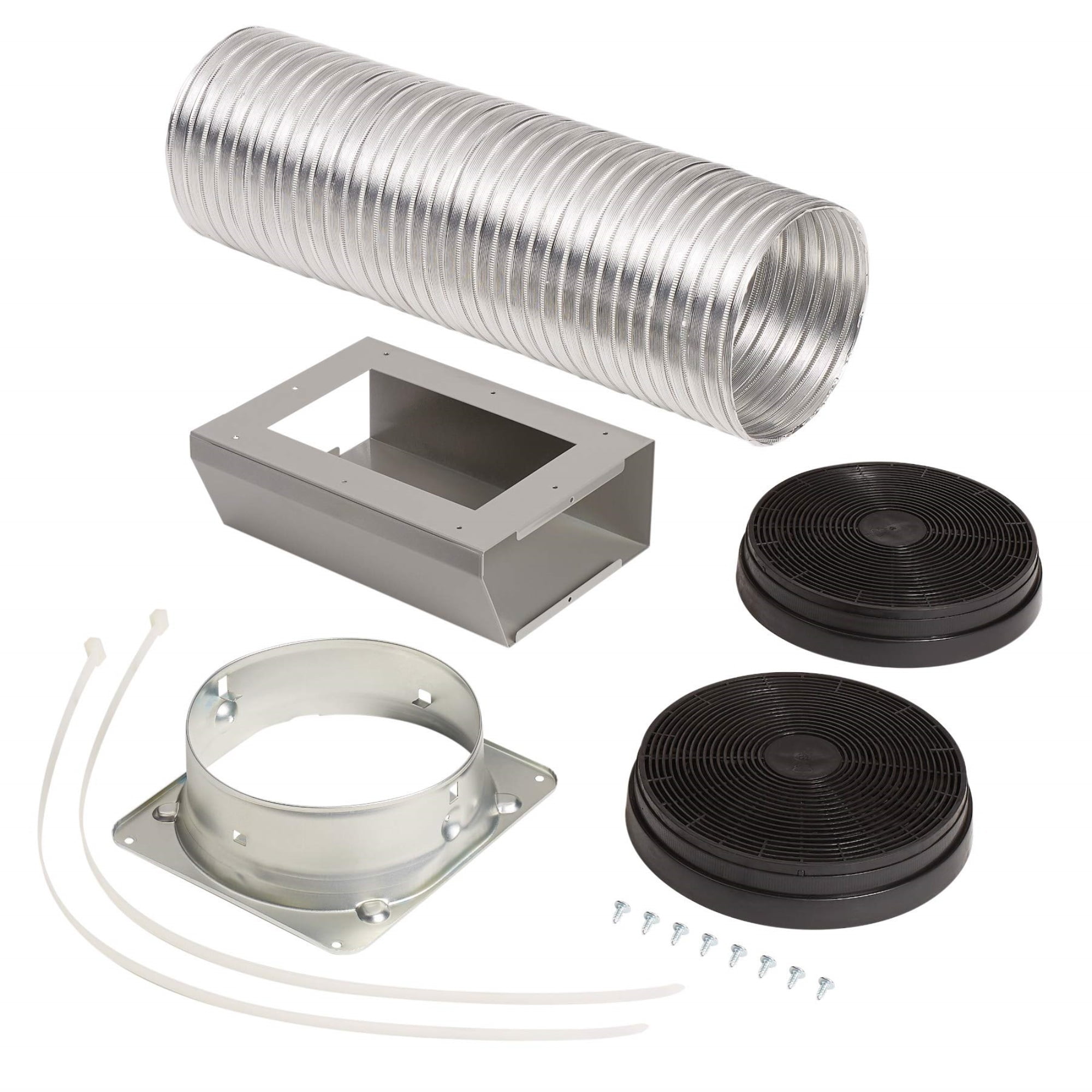 Aluminum Ductless Recirculation Kit for Range Hoods