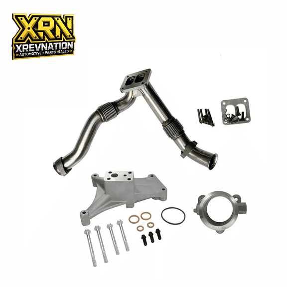 Non-EBP Turbo Pedestal & Exhaust Housing Up Pipes for 19941997 Ford 7.3L Powerstroke